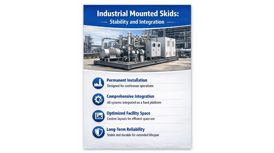 Mounted vs. Portable Skids: Selecting the Right Solution for Industrial Applications